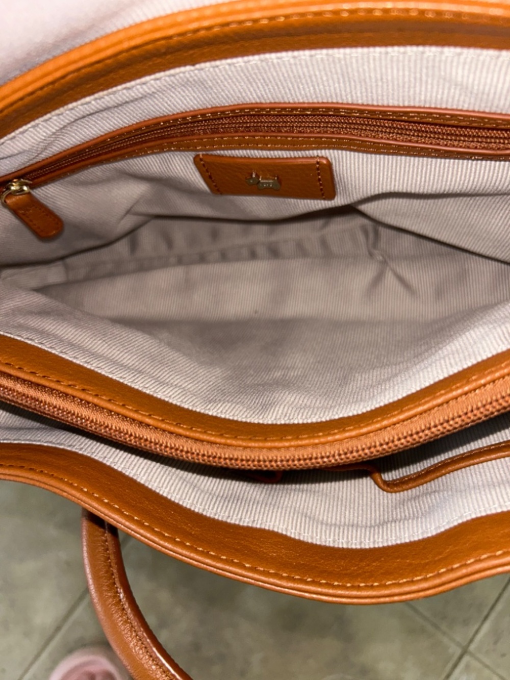 Radley London Burnham Beeches Flap Leather Shoulder Bag Rusty -Tan - Picture 7 of 13